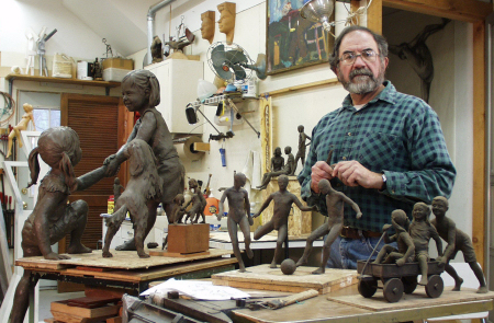 Bronze, Wood Sculptures, Public Sculptures | Rochester, Syracuse, NY